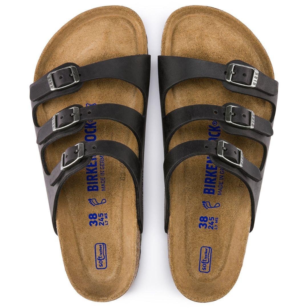 Birkenstock Women's Florida Soft Footbed Oiled Leather Sandal
